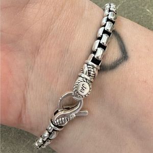 Jai sterling silver bracelet